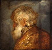 Anthony Van Dyck Studienkopf eines alten Mannes oil painting